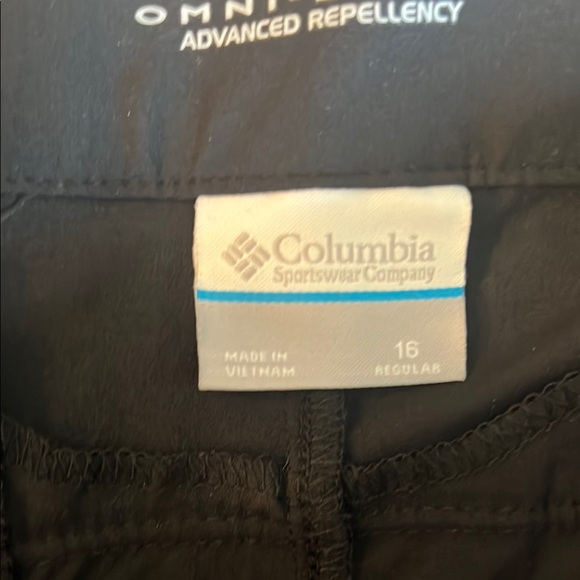 Columbia Women’s Black Omni-Shield Active Wear Pants Size 16 - Picture 3 of 15